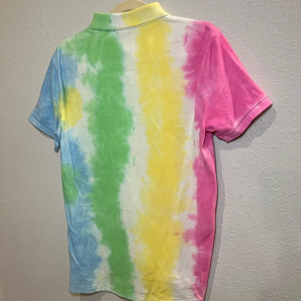 Polo Ralph Lauren Men's Tie Dye Polo Shirt Size S - Picture 12 of 12